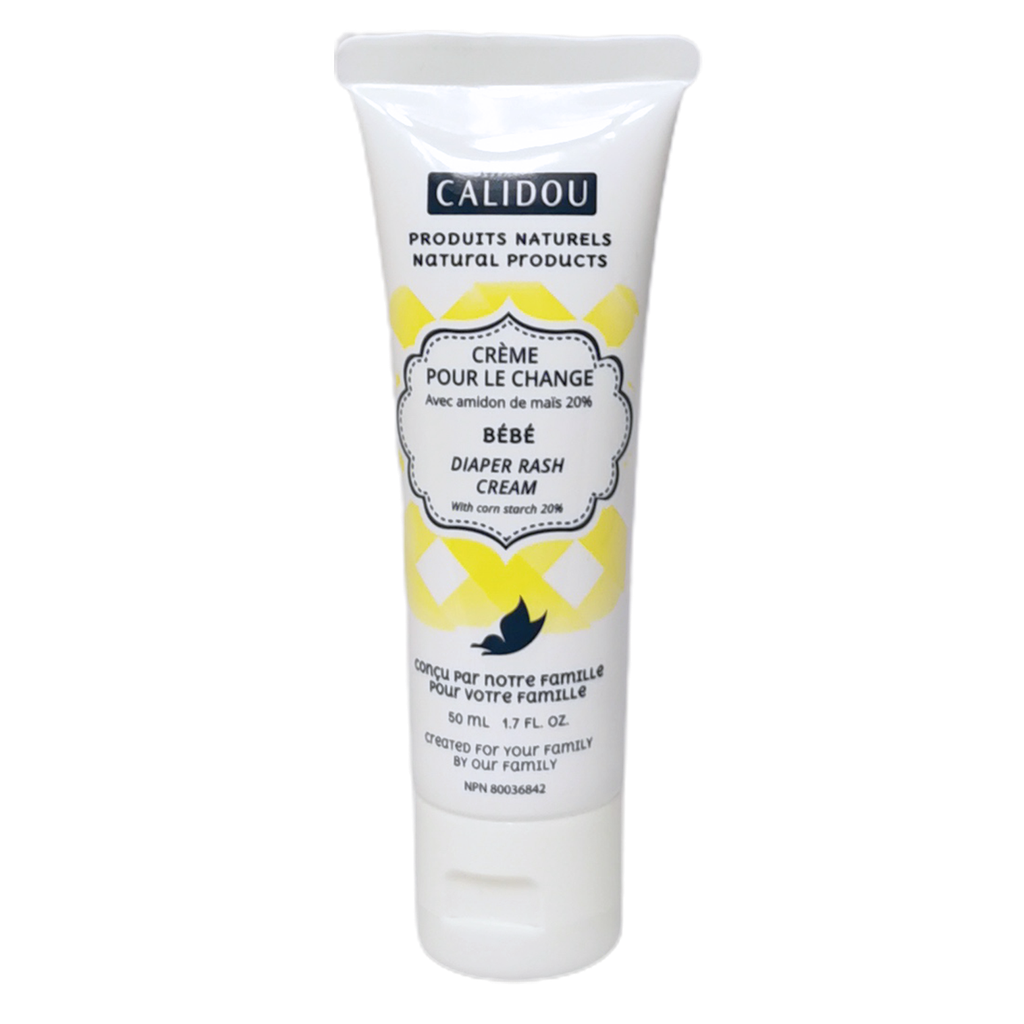 Calidou® Diaper Rash Cream with 20 Corn Starch Bébé (50 ml)